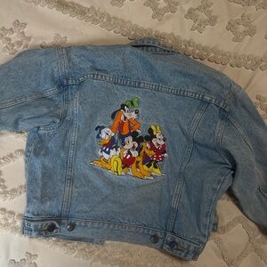 Kids Denim Jacket with Mickey and friends